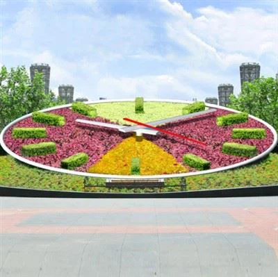 گھڑی زمین کی تزئین کی